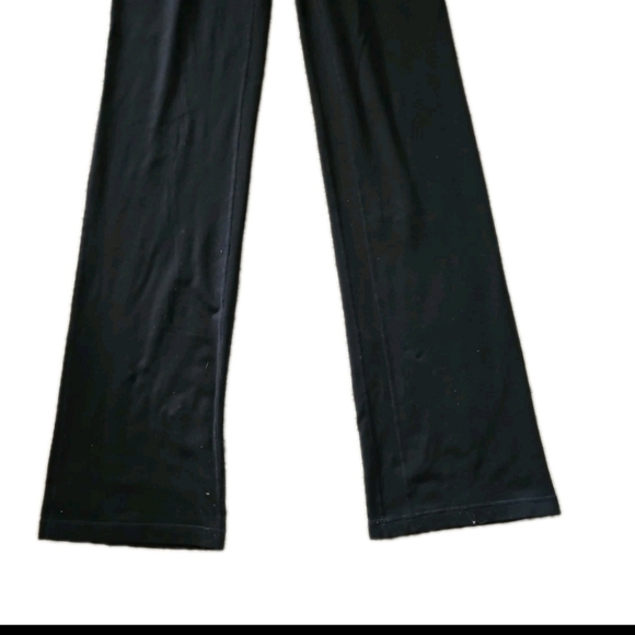 Lululemon Womens Black & Blue Groove Flared High Rise Yoga Stretch Legging 6 - Picture 4 of 11